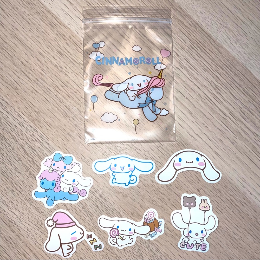Cinnamoroll stickers * 6